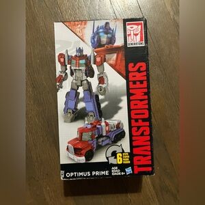 Optimus Prime Action Figure -Transformer -6 steps -New